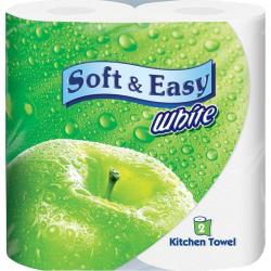 Soft & Easy ręcznik papierowy dwuwarstwowy 2szt. White