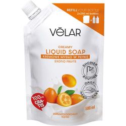Velar zapas mydła w płynie 500ml Egzotyczne Owoce