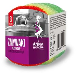 Anna Zaradna zmywaki plastikowe 3 sztuki