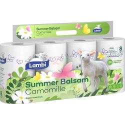 Lambi papier toaletowy 3W 8 rolek Balsam Summer Camomille