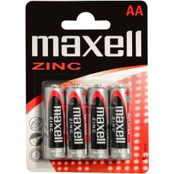 Maxell Zinc LR6 baterie cynkowo – węglowe AA 4 sztuki blister