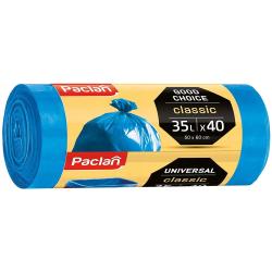Paclan Classic HD worki na odpady 60L/ 40szt. Niebieskie
