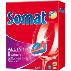 Somat All In 1 tabletki do zmywarek 52 sztuki