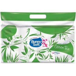 Bunny Soft papier toaletowy 3W, 8 rolek Zielona Herbata