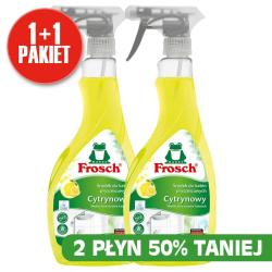 Frosch płyn do kabin prysznicowych DUOPACK 2x500ml Cytryna
