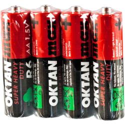 Oktan R6 baterie AA 1,5V 4 sztuki folia