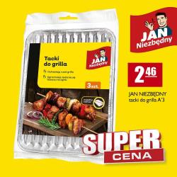 Jan Niezbędny tacki do grilla 3 sztuki