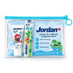 Jordan 6-9 lat zestaw dla dzieci kosmetyczka+pasta+szczoteczka