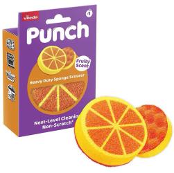 Vileda Punch uniwersalny zmywak zapachowy Pomarańcza