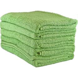 Ręczniki Frotte bawełniane 70x140cm 5 sztuk Kolor Oliwkowy