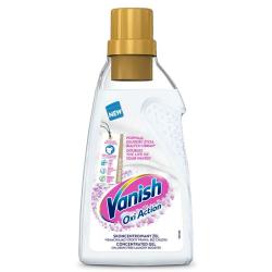 Vanish Oxi Action odplamiacz do białych tkanin 750ml żel