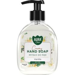 Bispol Aura mydło w płynie 300ml Kremowa Wanilia dozownik