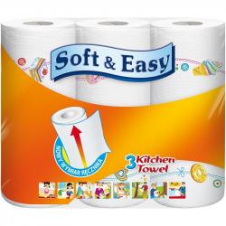 Soft & Easy ręczniki papierowe dwuwarstwowe Decorate 3 sztuki