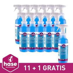 Hase Glass Pakiet 11+1 GRATIS płyn do mycia szyb 1L 9639