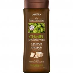 Joanna Tradycyjna Receptura szampon do włosów przetłuszczających się 300ml Drożdże Piwne i Chmiel