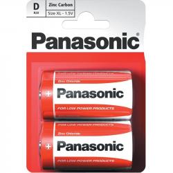 Panasonic Zinc Carbon baterie cynkowo-węglowe R20 2 sztuki