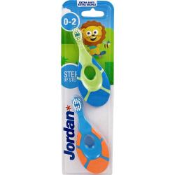 Jordan szczoteczki do mycia zębów 0-2lat DUOPAK ekstra miękkie