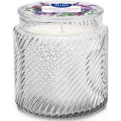 Bispol świeczka zapachowa w szkle AC-001-478 Eukaliptus/Paczula