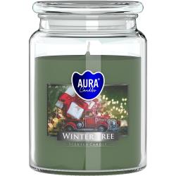 Bispol świeca zapachowa duża Zimowe Drzewko