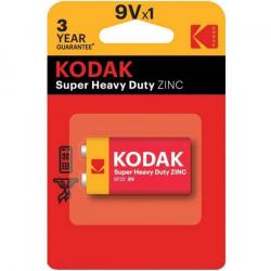Kodak bateria Super Heavy Duty 6F22 9V kostka