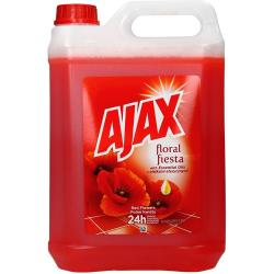 Ajax płyn uniwersalny 5l kwiatowy czerwony