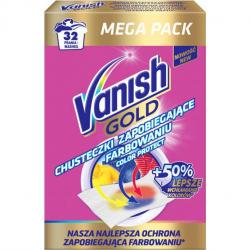 Vanish chusteczki zapobiegające zafarbowaniu 16 sztuk (32 prania)