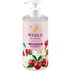 Nutka mydło w płynie 400ml Żurawina dozownik