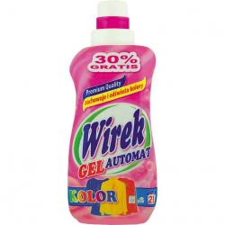 Wirek żel do prania tkanin 1L Automat Kolor