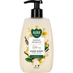 Bispol Aura mydło w płynie 500ml Wanilia i Olejek Migdałowy pompka