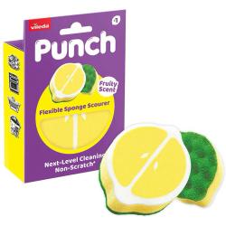 Vileda Punch uniwersalny zmywak zapachowy Cytryna