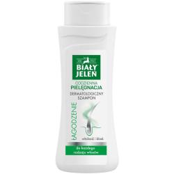 Biały Jeleń Łagodzenie 300ml szampon dermatologiczny do włosów i skóry głowy