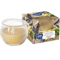 Bispol świeca zapachowa w szkle Waniliowe Marzenie sn69-349