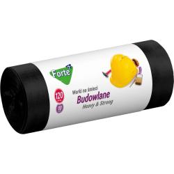 Forte+ worki budowlane LDPE Heavy & Strong 120L/10szt.
