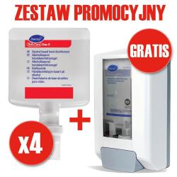 Diversey Des E do dezynfekcji rąk 4x1.3L + dozownik