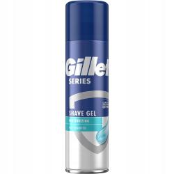 Gillette Series nawilżający żel do golenia dla mężczyzn 200ml