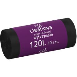 Cleanova worki na śmieci LDPE 120L/10 sztuk (20mic)