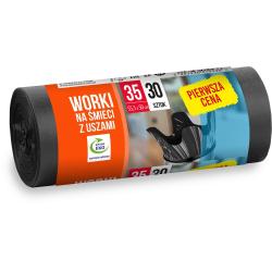 Anna Zaradna PC worki na śmieci LDPE 35L/30szt. czarne