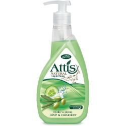 Attis mydło w płynie Ogórek i Oliwka 400ml dozownik