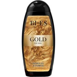 Bi-es żel pod prysznic 2w1 250ml Gold For Man