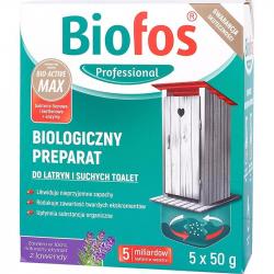 Biofos biologiczny preparat do latryn i suchych toalet 5x50g