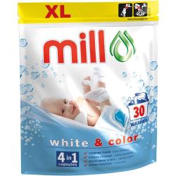 Mill Professional kapsułki do prania tkanin 30 sztuk Baby Duo Caps