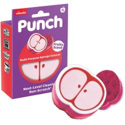 Vileda Punch uniwersalny zmywak zapachowy Jabłko
