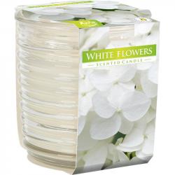 Bispol świeca zapachowa w szkle Białe kwiaty snw80-179