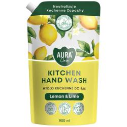 Bispol Aura kuchenne mydło w płynie – zapas 0,9L Cytryna i Limonka