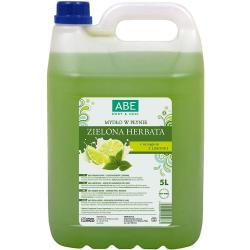 ABE mydło w płynie 5L zielona herbata / limonka