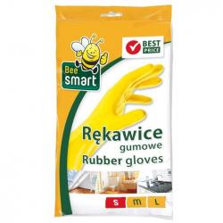 Bee Smart rękawice gumowe rozmiar S 1 para