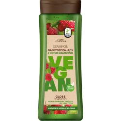 Joanna Vegan nabłyszczający szampon do włosów 300ml Ocet Malinowy