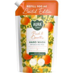 Bispol Aura Limited Edition mydło w płynie-zapas 900ml Brzoskwinia i Osmantus