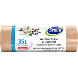 Stella worki zapachowe z uszami 35L/22szt. Vanilla Latte