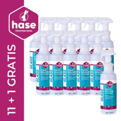 Hase Glass Pakiet 11+1 GRATIS płyn do mycia szyb 1L 9639